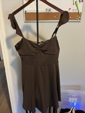 Wild Fable Women's Mini Dress Brown Size Medium