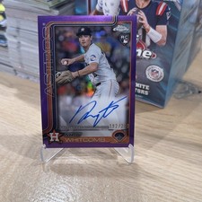 Shay Whitcomb RC Auto /250 2025 Topps Chrome Purple Astros