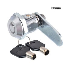 Anti Theft Locker Cam Lock Mailbox Lock Bright Chrome Metal Filing Cabinet