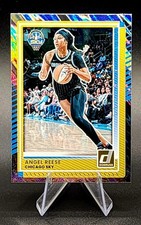 2025 Donruss WNBA Angel Reese Silver Lava #71 Chicago Sky