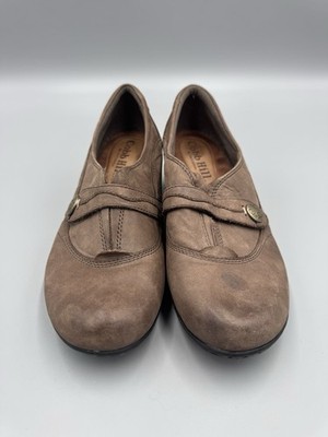 Cobb Hill Womens Tan Brown Upper Leather Shoes Size 8.5 M