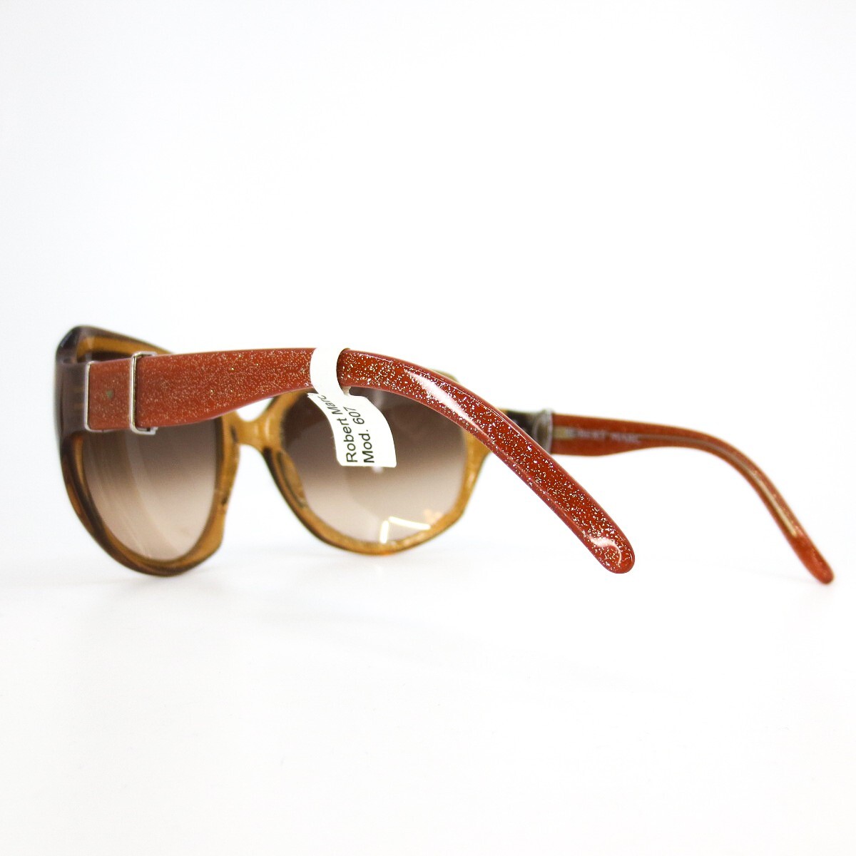 Robert Marc Sunglasses 607-105 Gold Orange Glitter Oversized  display picture 3