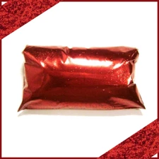 6oz Blaze Red .015" Metal Flake - Bulk Metallic Premium Paint Additive (177ml)