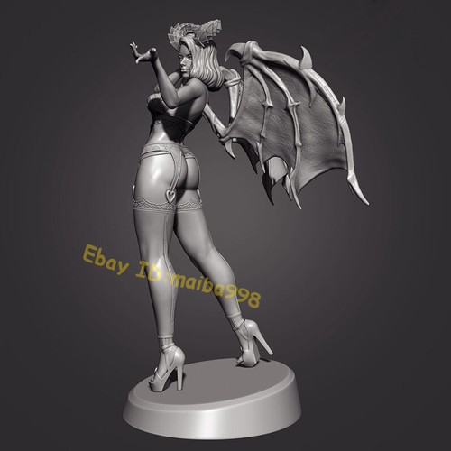 1/8 Scale Succubus 3D Print Garage Kit Figure Model Kit Unpainted Unassembled GK - Picture 3 of 6