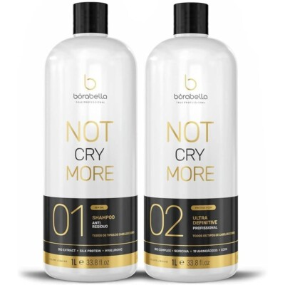 #ad Borabella Nao Chore Mais No More Crying Progressive Hair Treatment 2x1000ml $74.90