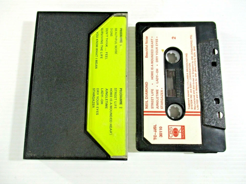 Neil Diamond Beautiful Noise Cassette Tape CBS 1976 TC-JJSL 30110. 11 Tracks - Image 2 of 4