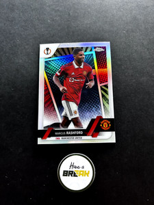 2022 Topps Chrome Uefa UCC Marcus Rashford Hero Variatons Manchester United