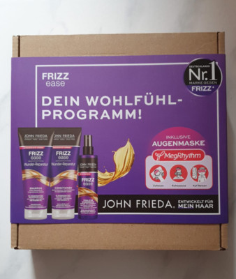John Frieda Frizz Ease Reparatur Box ''Dein Wohlfühl-Programm!'' inkl. Augenmaske