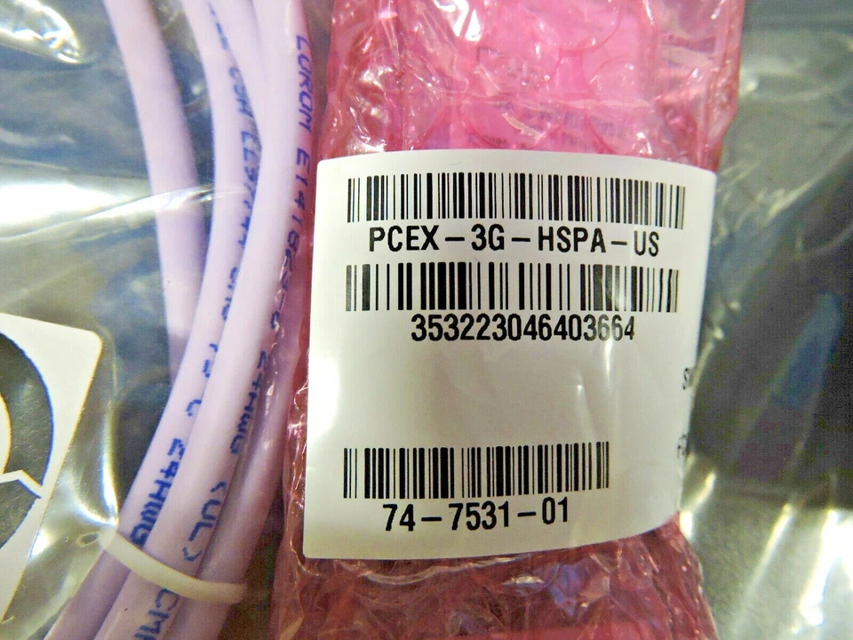 NEW Cisco 888GW-GN-A-K9 Router 888G Wireless G.SHDSL 3G Bundle PCEX-3G-HSPA Card - Image 4 of 4