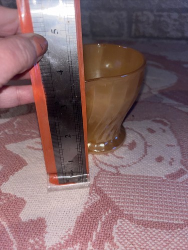 Fire King Peach Lustre Cream Pitcher Creamer Immaculate Condition - Picture 8 of 10