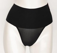 SPANX smooth Undie-tectable Thong -Invisible Shapewear No Show Very Black sz M