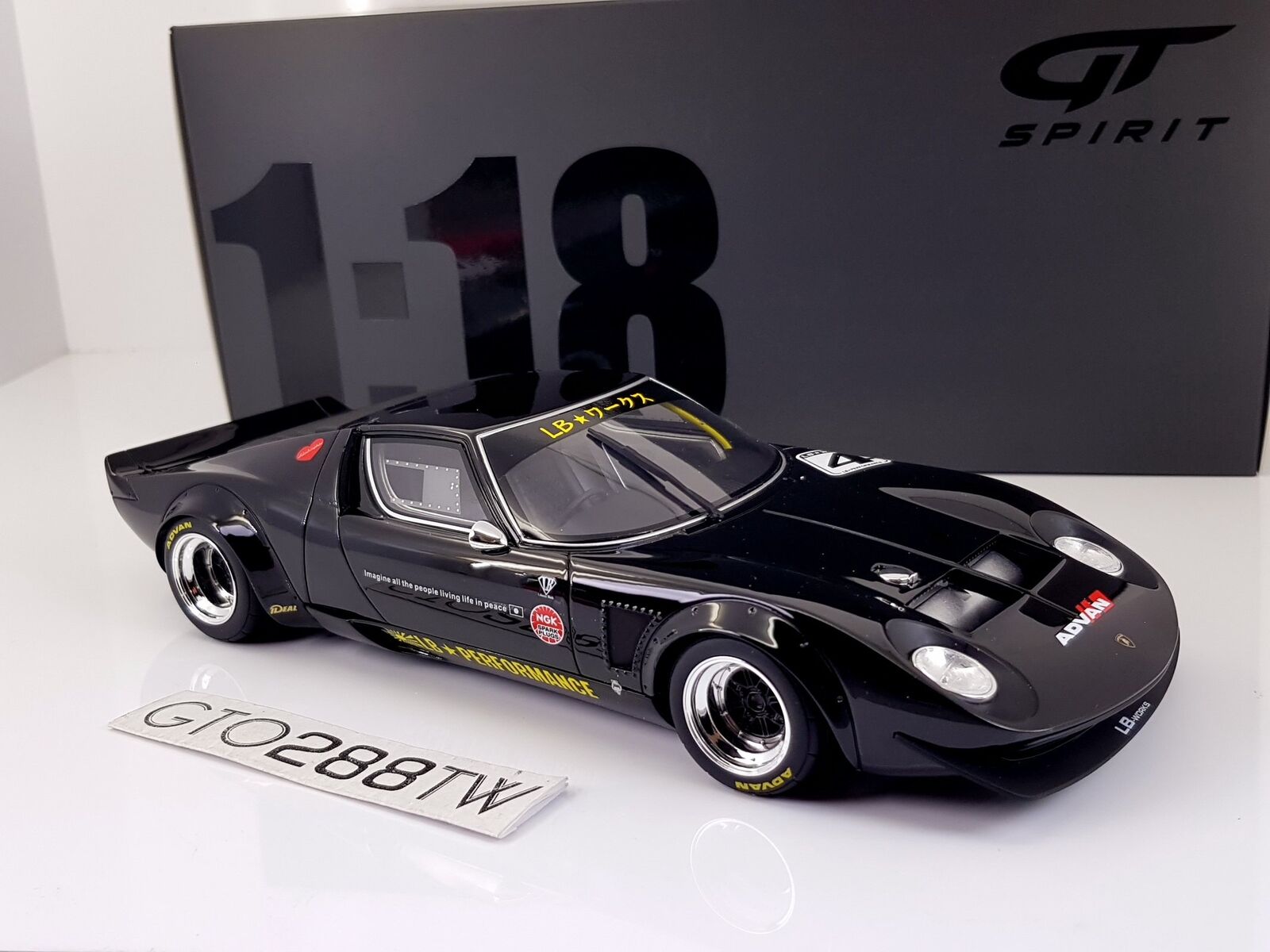 未展示品 GTスピリット 1/18 LB WORKS MIURA ASIA EX