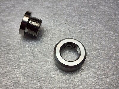 stainless steel AFR O2 Oxygen Sensor PLUG and BUNG KIT M18x1.5MM curved ...