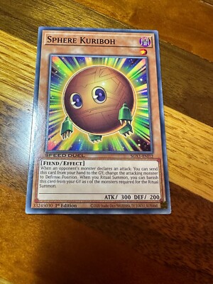 Sphere Kuriboh SGX1-ENI12 1st Edition Common NM + BONUS
