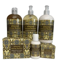 Greenwich Bay Trading Co Almond Cocoa Butter Lotion, Hand Soap, Body Wash, Soaps