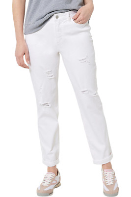 Studio Park x Amy Stran Regular Boyfriend Jeans  White