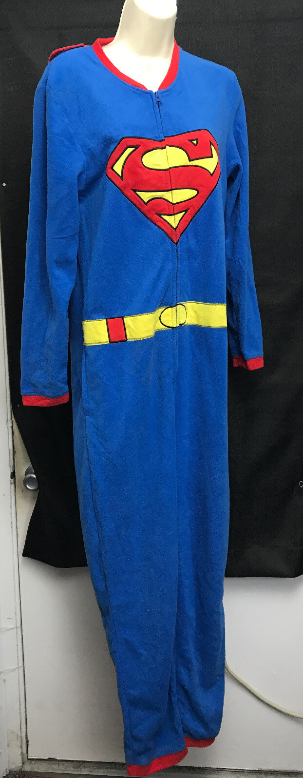 DC Comics Superman Pajama Costume Mens Small KG G1 Gem