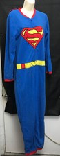 DC Comics Superman Pajama Costume Cosplay Men's Small KG