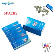 Dental Metal Brackets Brace Orthodontic Mini Bracket MBT/Roth 022 Hook 3/345 5pk