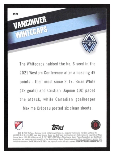 2022 Topps MLS #1-200 Base cards Pick Your Card(s) Complete Your Set - Picture 165 of 347