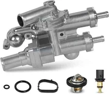 Upgraded Aluminium Engine Coolant Thermostat Housing Compatible with Chrysler