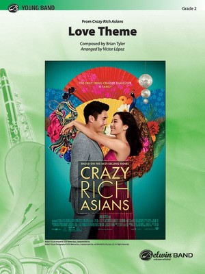 Liebe Thema Blasorchester Dirigent Partitur & Stimmen von Brian Tyler / arr. Victor Lóp