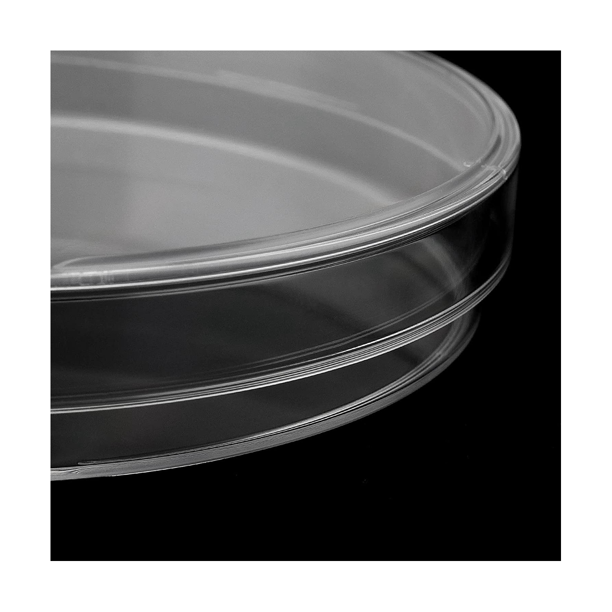 80 Pack Glass Petri Dish Dishes with 200 Plastic Transfer Pipettes(3ML