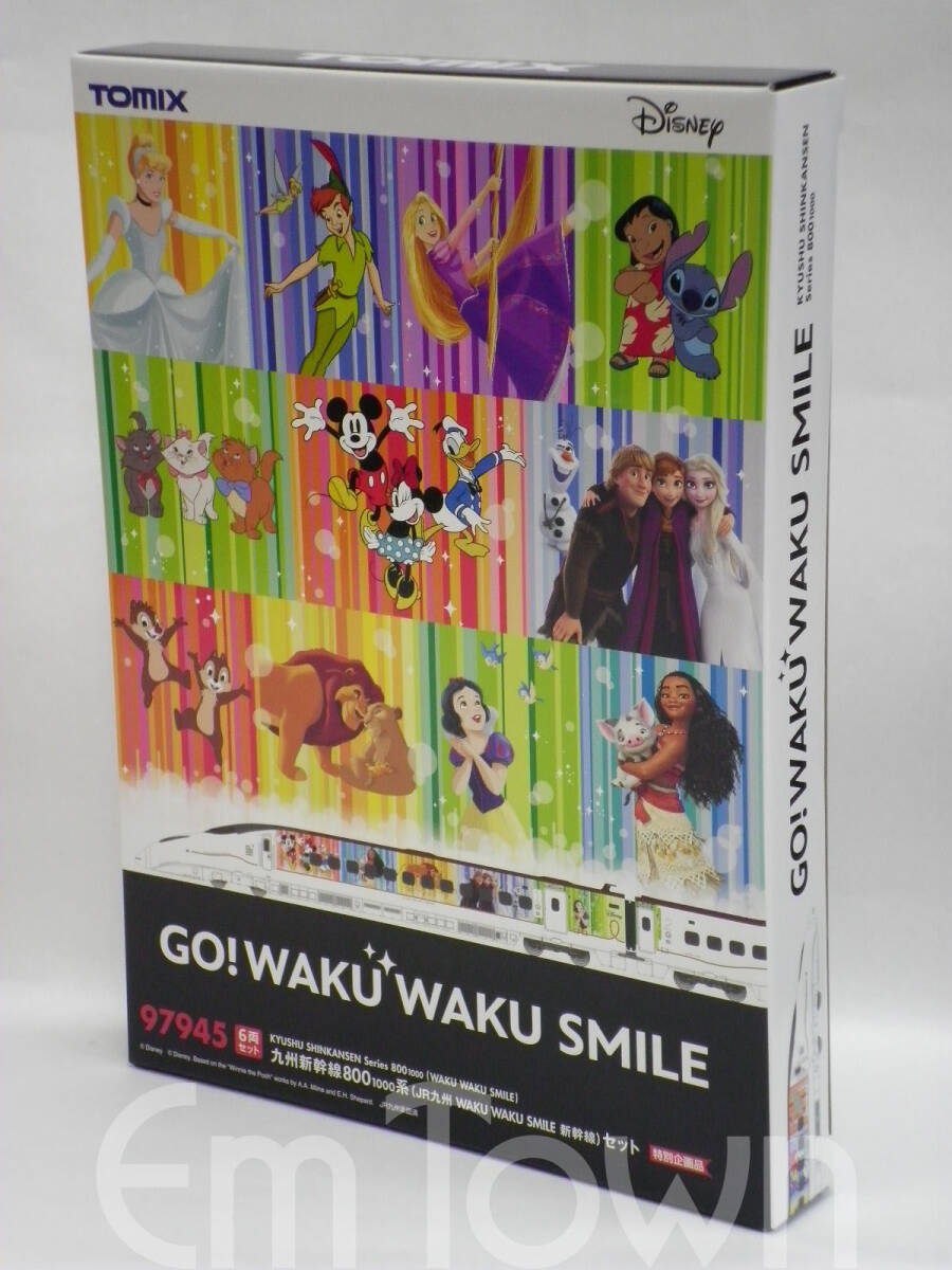 Tomix 97945 Kyushu Shinkansen 800 1000 Series Jr Waku Smile Tomix 97945 Kyushu Shinkansen 800 1000 Series Jr Waku Smile