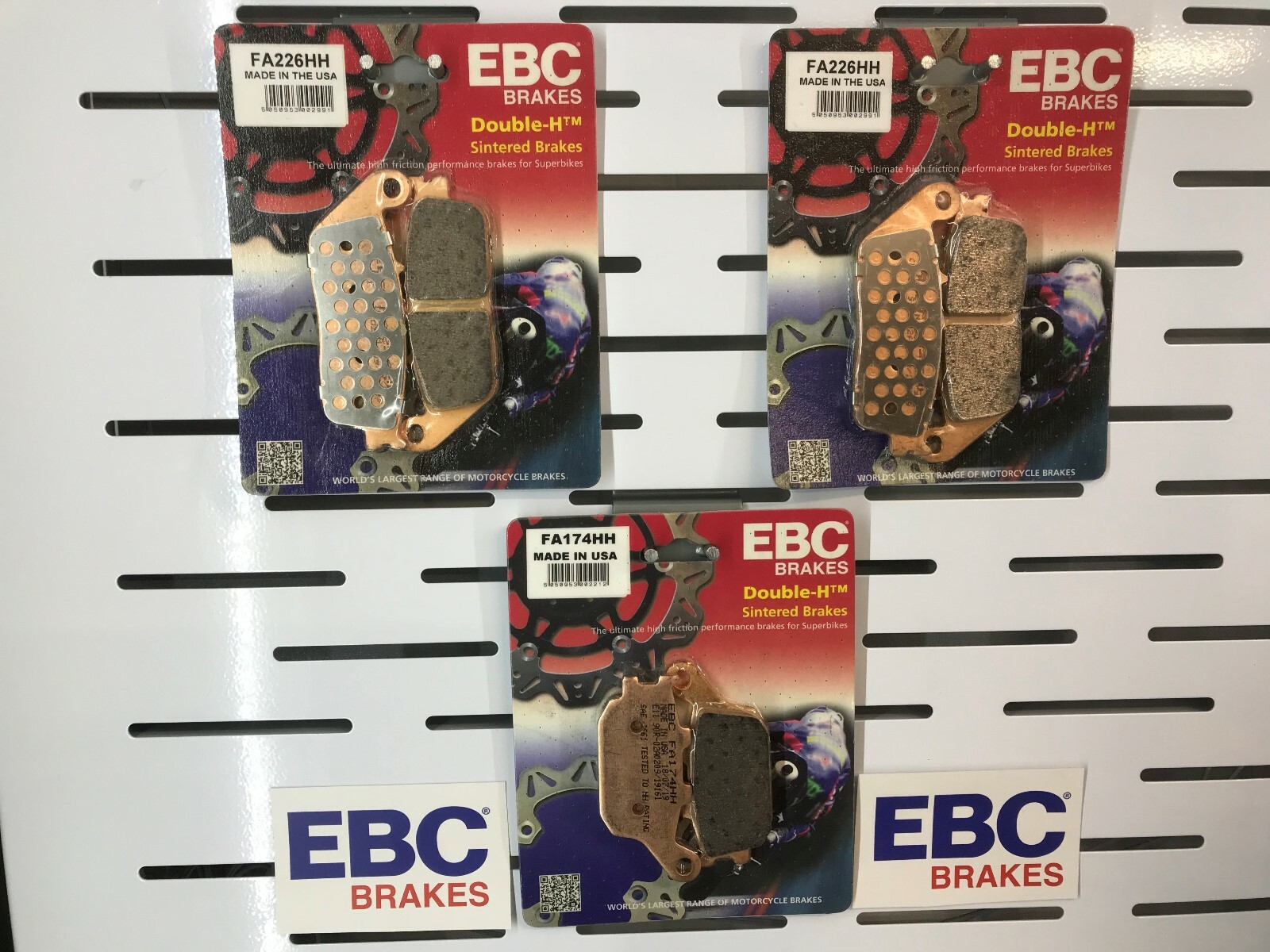 EBC HH Brake Pad Front Left Triumph Street Triple S 660 Brembo Rear 2017 - 2020 - Image 100