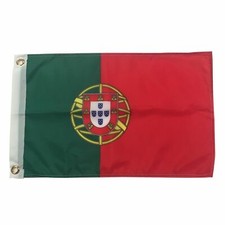 12x18 Portugal Flag 12" x 18" Car Boat Flag Banner grommets super polyester 100D