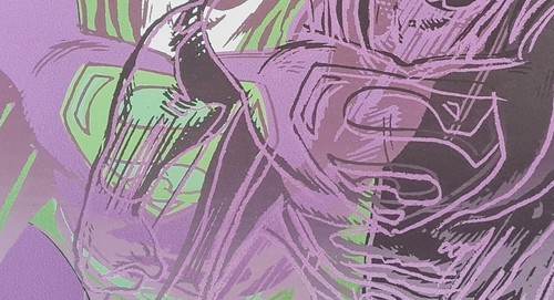 ANDY WARHOL * Superman * lithograph * 50 x 50 cm * limited # 49/500 CMOA signed - Bild 6 von 10