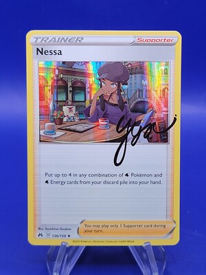 Nessa 136/159 card Holo Crown Zenith Pokemon TCG with TOP LOADER | eBay Nessa 136/159 card Holo Crown Zenith Pokemon TCG with TOP LOADER | eBay