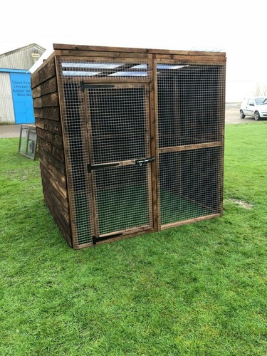 Animal Run 6FT x 6FT x 6FT Pet Run 16G Rabbit Chicken Cat Pen Bird Aviary - Picture 31 of 38
