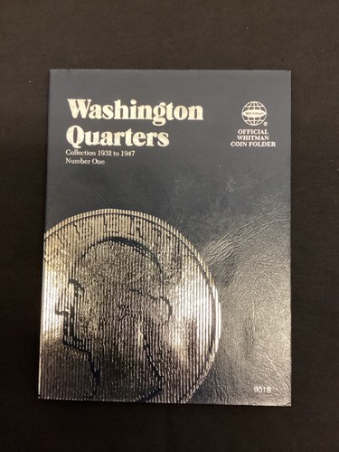 Carpeta de monedas de cuarto de dólar Whitman Washington de Estados Unidos volumen 1 1932 1947 9018