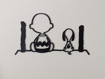 Snoopy Charlie Brown Best Friends Peanuts Wall Art 3d Print