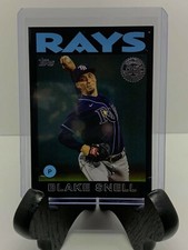 2021 Topps 1986 35th Anniversary Black Blake Snell #/299