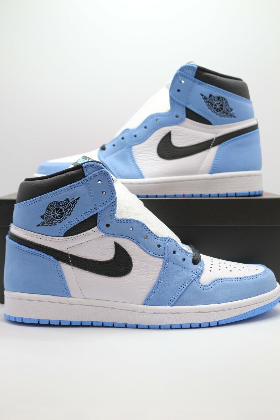 passage Inademen radar Nike Air Jordan 1 High OG UNC University Blue 555088-134 Men/GS/PS Sizes |  eBay