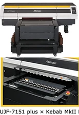 Mimaki 7151 Plus UV Flatbed Printer Print space of 27X20 PRINT DIRECT OR UVDTF