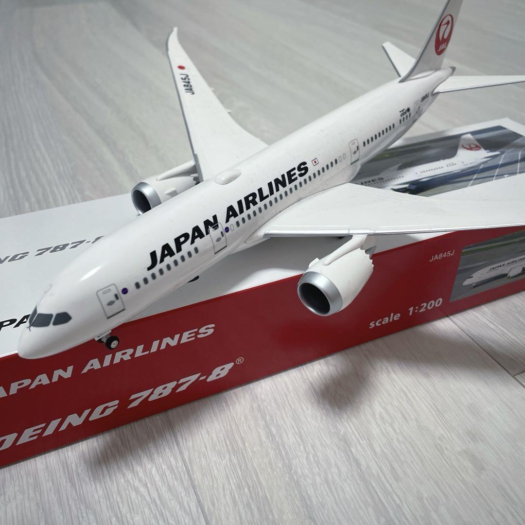 その他 Japan Airlines Boeing 787-8 1:200 1/200 Japan Airlines Boeing 787-8 Plastic Model