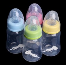 Newborn Baby  s Nipple Bottle 120 ml - Silicone Pacifier Milk Feeding Bottle
