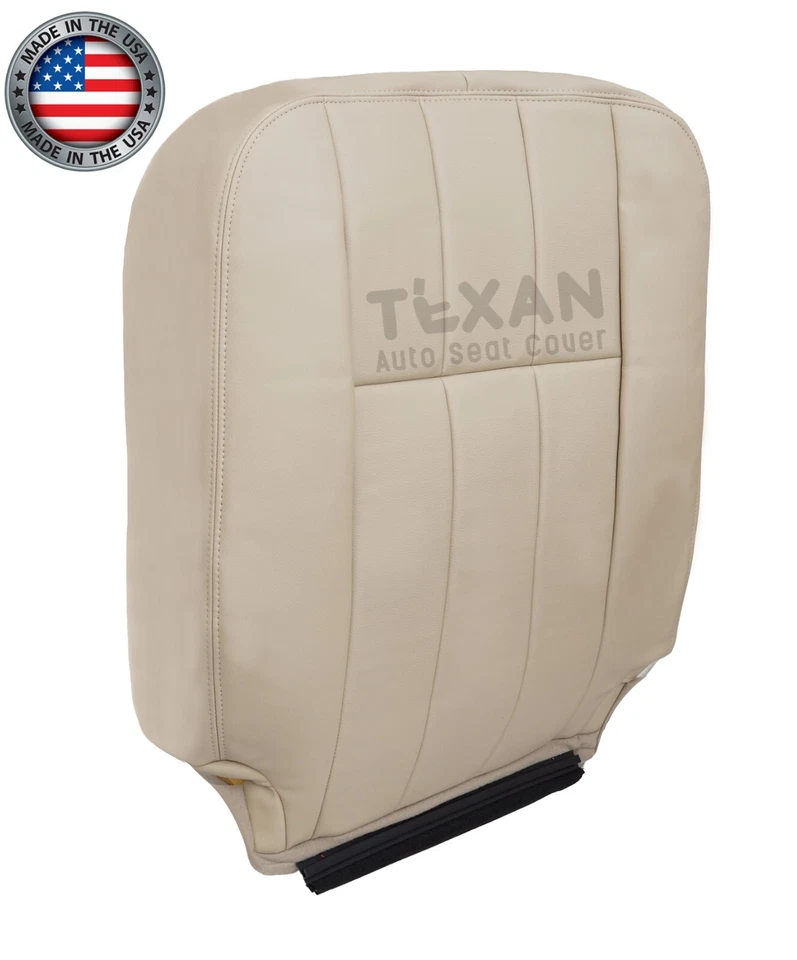 2006 2007 2008 Mercury Grand Marquis LS Leather Seat Cover Driver Lean Back Tan - Image 2 of 4