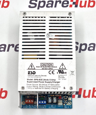 ESD SPS-5CE Supervised Power Supply 24VDC 5Amp | eBay