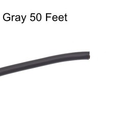 50ft 8GA Gauge AWG Car Audio Amplifier Battery Power Cable Ground Wire CCA Gray