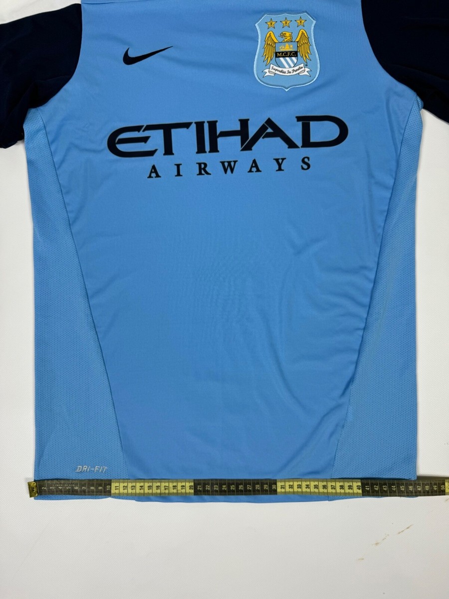 MANCHESTER CITY FC NIKE 2013 2014 TRAINING FOOTBALL JERSEY