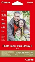Canon Fotopapier Hochglanz 10X15Cm,Pp-201 50 Blatt 265 G/Qm,Druckerpapier,Glossy