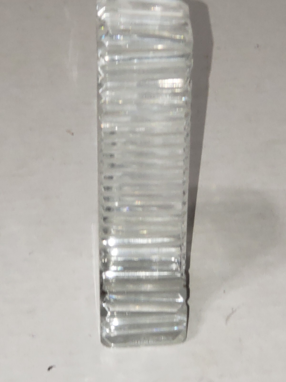 Waterford Crystal Number One 1 Paperweight Figurine 5" eBay
