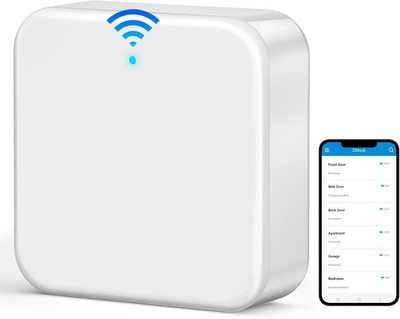 Veise G2 Gateway, Smart Lock WiFi Paired with Door White 