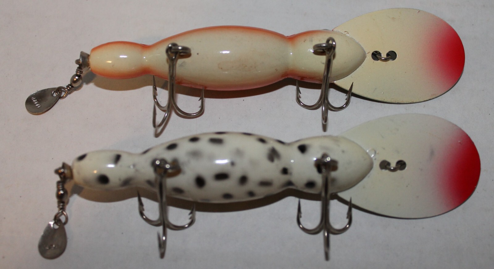 Group of Four Vintage Bomber Water Dog Fishing Lures eBay