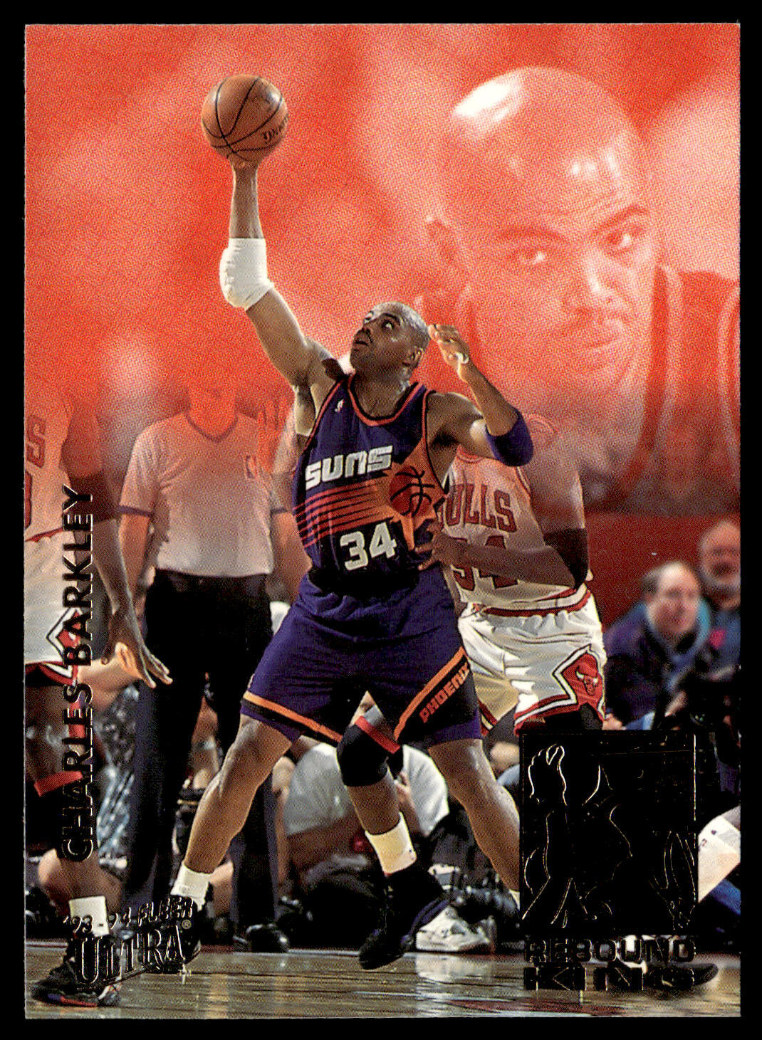 1993-94 Ultra Charles Barkley #1 Rebound Kings Phoenix Suns
