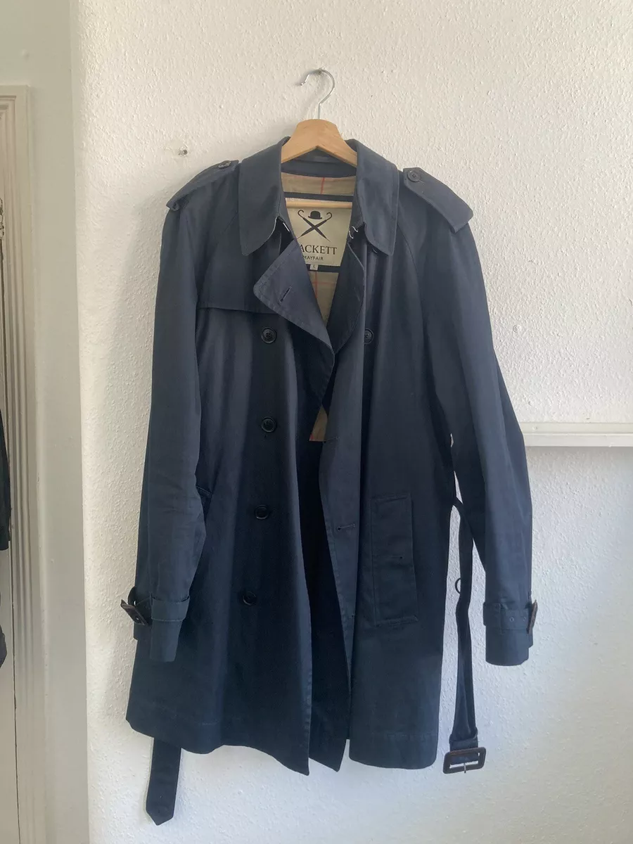 Hackett trench coat cheap